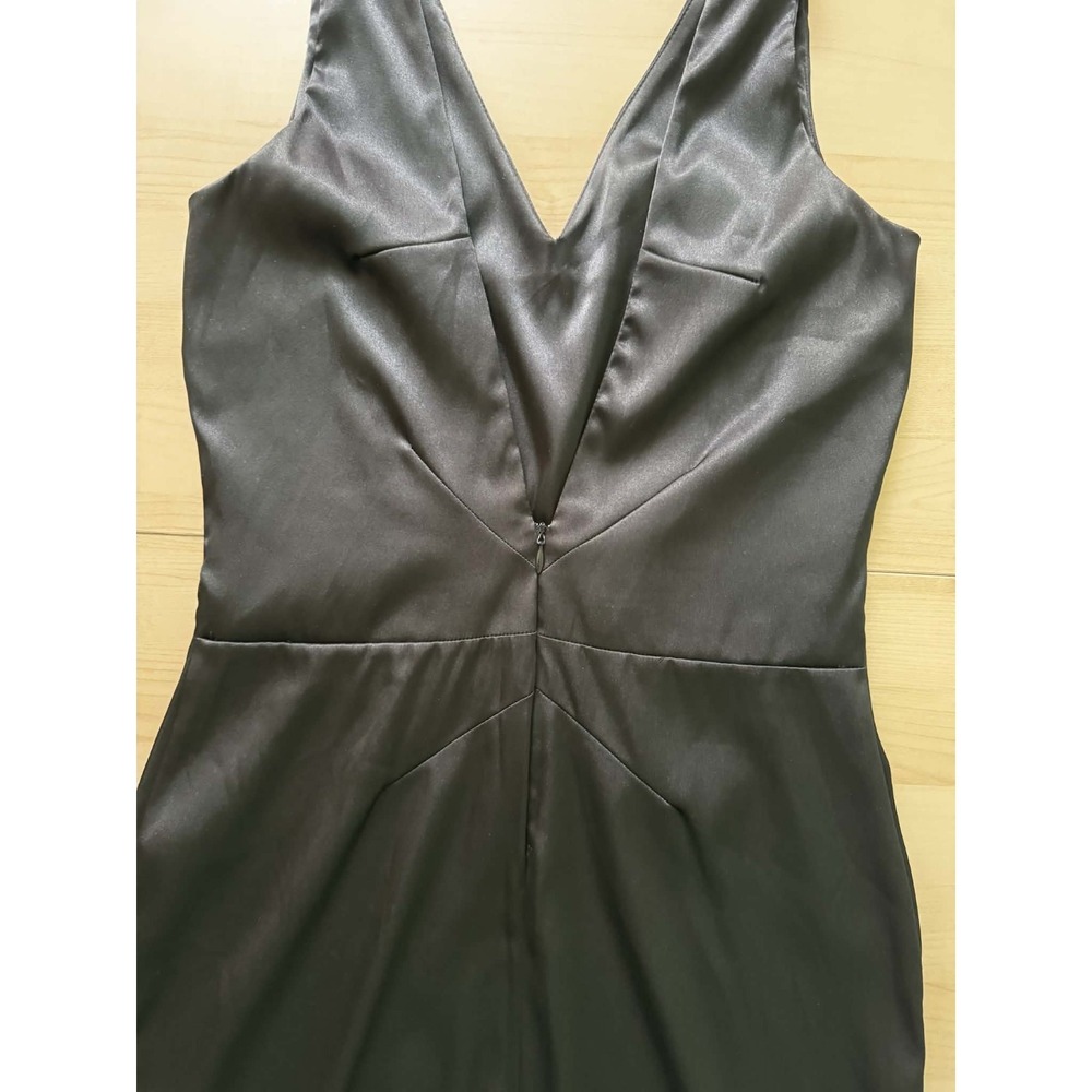 Vtg Y2K D&G Dolce And Gabbana Little Black Dress Satin 28/42 6 / 8 Ittierre 2001 - Picture 15 of 16